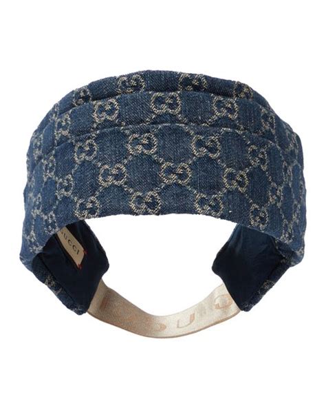 cheap gucci headband|gucci denim headband.